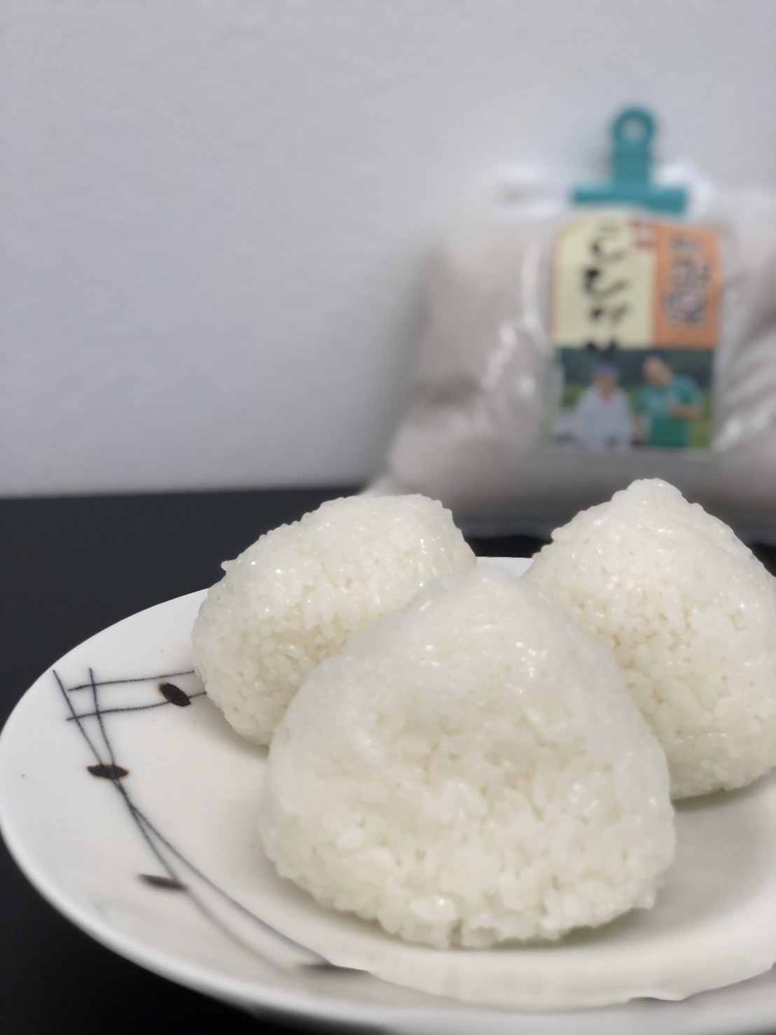 秋を感じておにぎりアクション！