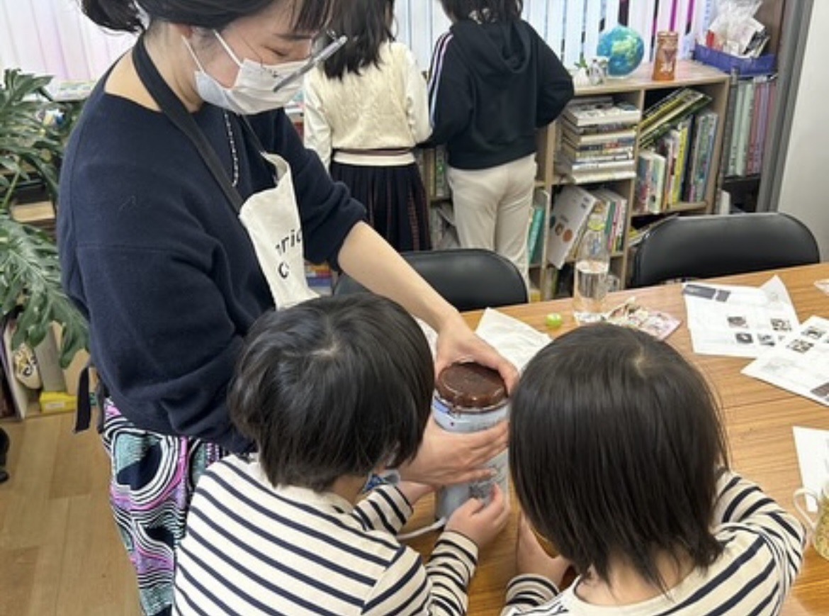 豆からマイ板チョコ作ったよ！