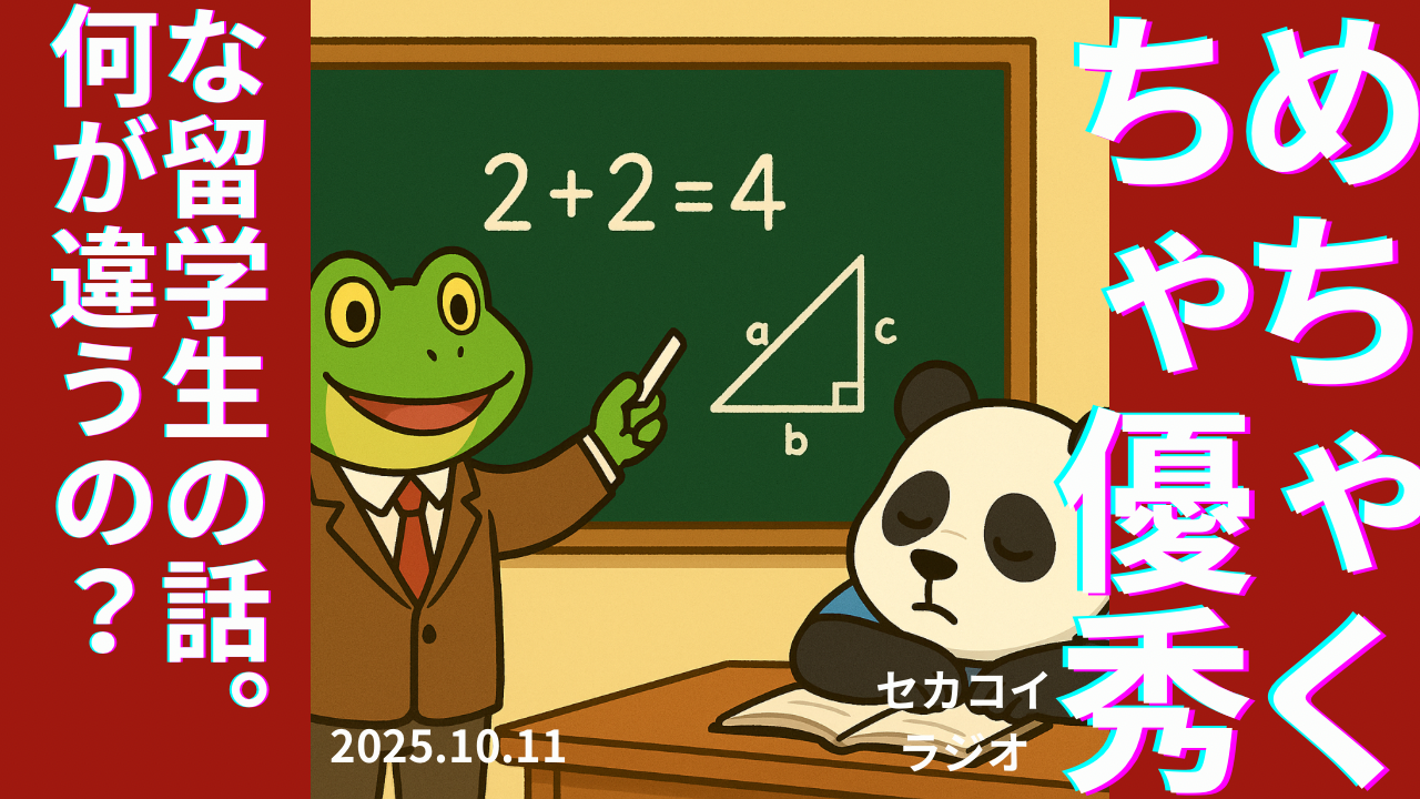 セカコイラジオ279 〈外国籍の子ども〉義務教育の対象外って知らなかった