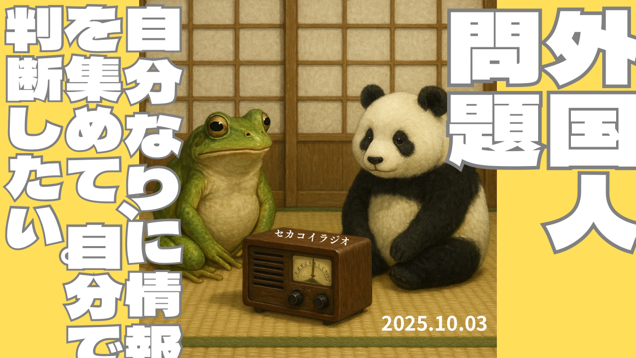 セカコイラジオ271 〈ホームタウン事業〉撤回したことについて