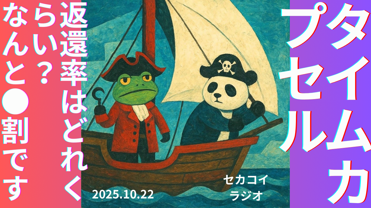 セカコイラジオ290 〈タイムカプセル〉埋めるってリスクしかない笑