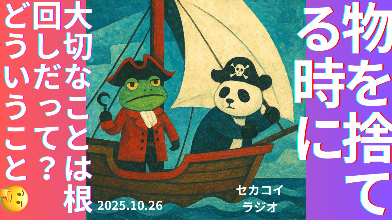 セカコイラジオ294 〈実家片付け〉生前整理のコツ