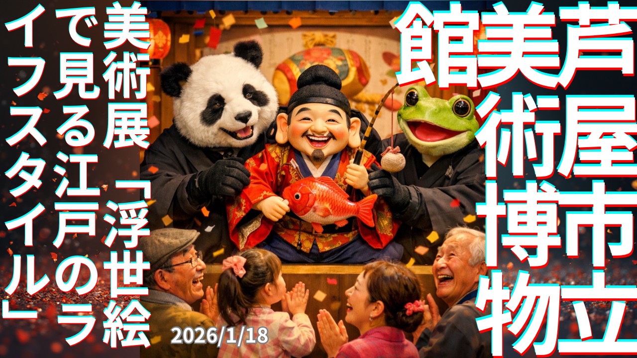 セカコイラジオ377 〈芦屋市立美術館〉浮世絵の展示やってるよ