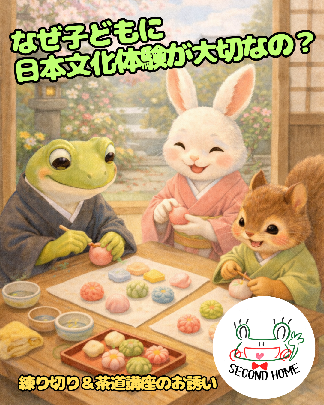 なぜ子どもに日本文化体験が大切なの？