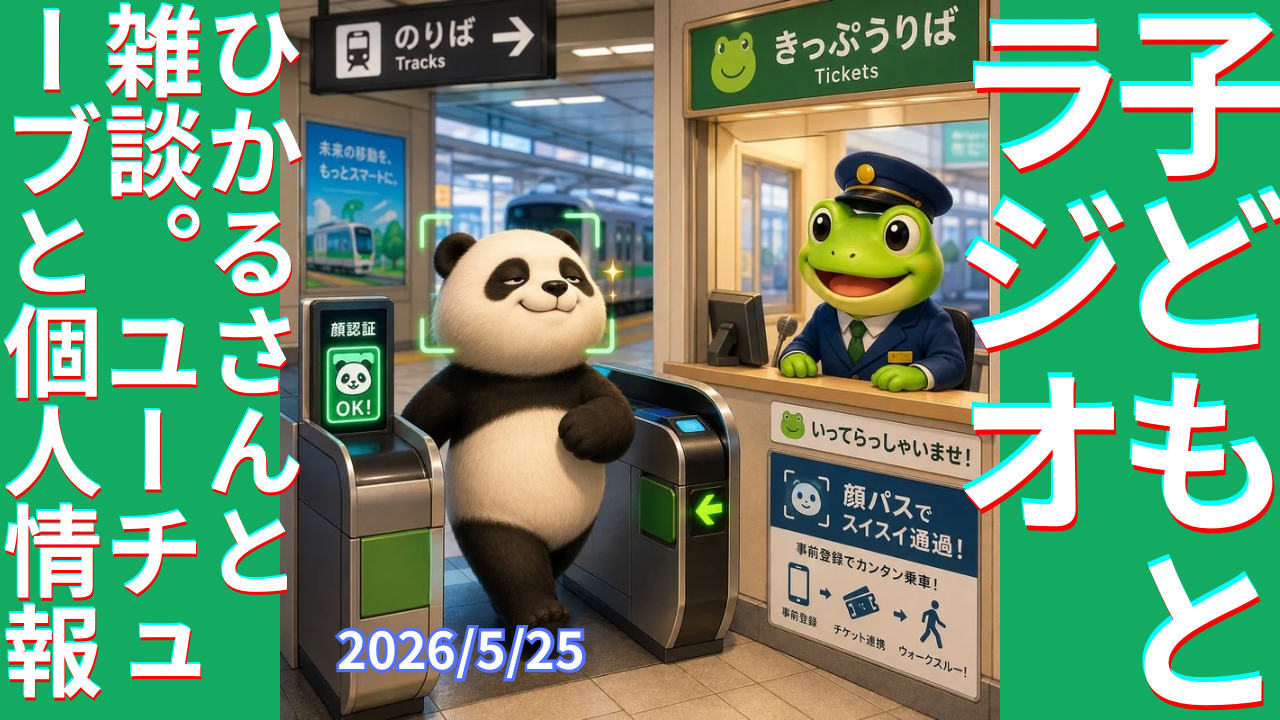 セカコイラジオ506 〈子どもとラジオ〉YouTubeには出たい、でも顔出しはNG なんで？