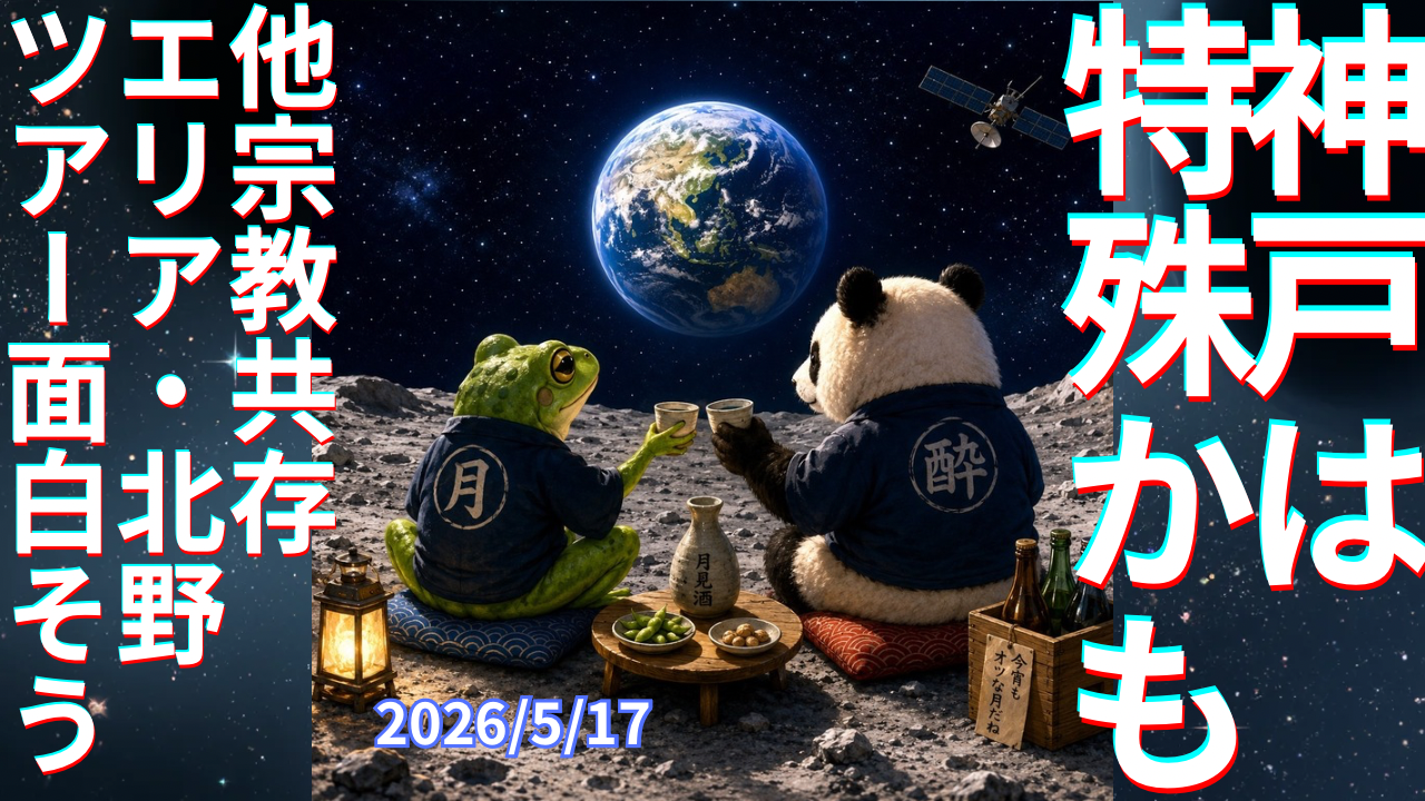 セカコイラジオ497 〈神戸市北野のエリアの謎〉多くの宗教施設が共存するまち