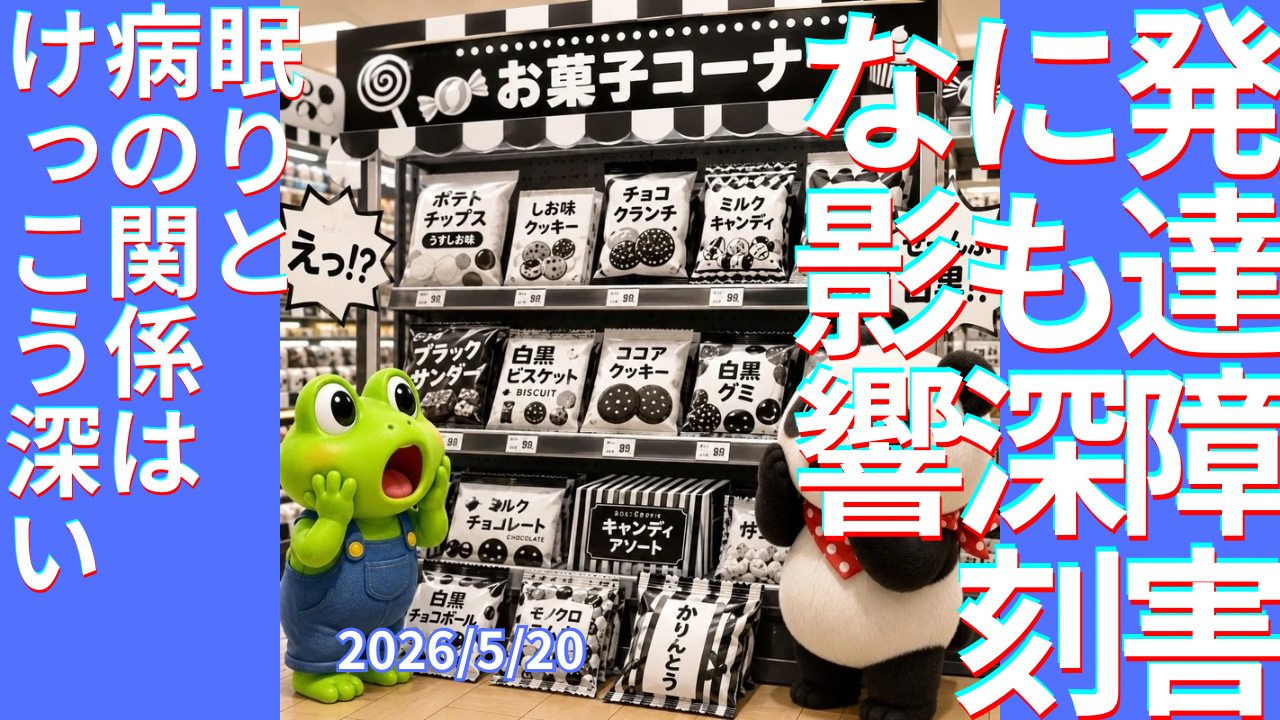 セカコイラジオ500㊗️ 〈悪い眠りが病気を引き起こす？〉パパンダも無呼吸睡眠に悩まされています