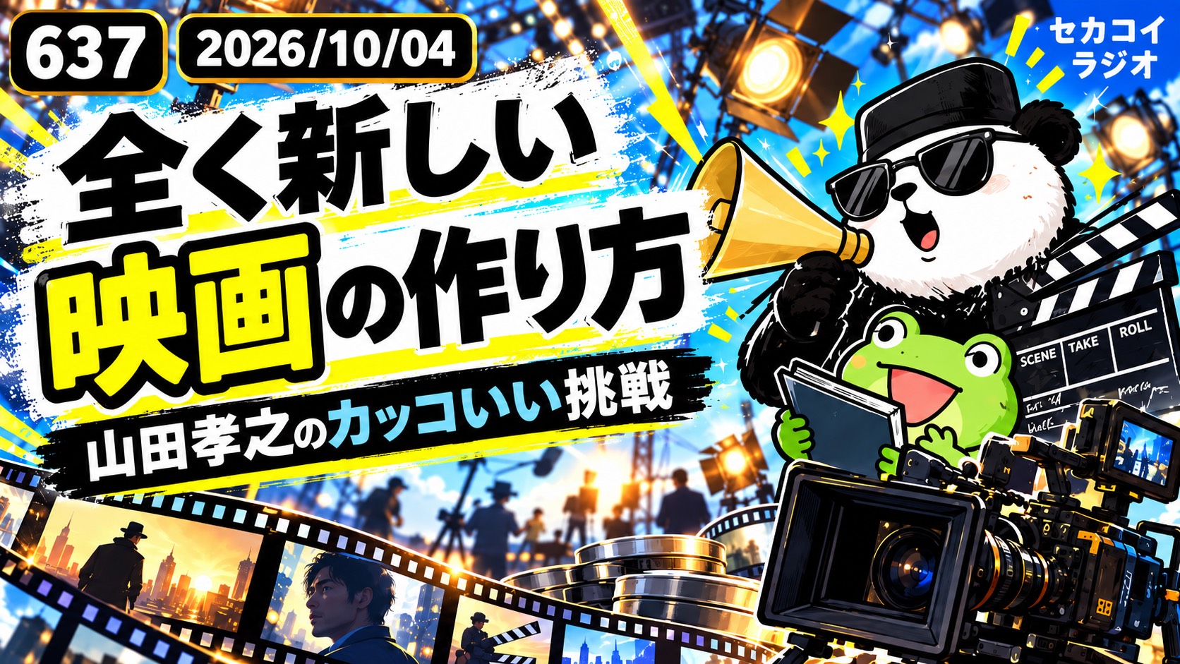 セカコイラジオ637 【これは面白そうな挑戦！】俳優山田孝之の全く新しい映画の作り方
